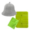 Vivrella Sauna Hat Towel Fabric, Men's, Women's, Soft, Double Layered