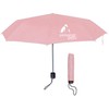 Pampered Pets Super-Mini Telescopic Folding Umbrella, Pink, 43-Inch