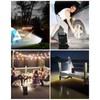 UFOND 2000LM LED Work Light Rechargeable,12h Portable Battery Worklight Cordless,20W