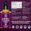 [2 𝐏𝐚𝐜𝐤] Liquid Vitamin D3 K2 Drops with Calcium for