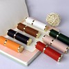 Kimming Portable Perfume Refill 5 Empty Bottles ml Leather Case - White / 키밍 휴대용 향수 리필5 공병ml 가죽 케이스 - 화이트