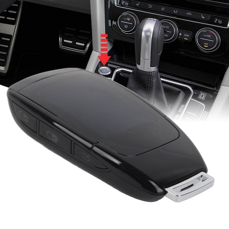 Asixxsix Smart Remote Car Key, Universal TK900 LCD Key Keyless