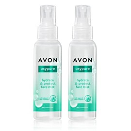 Pack of 2 Avon True Nutra Effects Hydrate and Protect Facial Mist - 2 x 100ml