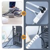 Romon Pack of 2 Cable Sleeves, 22 mm x 1.5