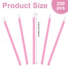200 Stück Einweg-Lippenpinsel, Make Up Lippenstift Pinsel, Schminkpinsel, Lippenapplikator Werkzeug