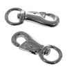 Nickel-Plated Rope Snaps - 2-Pack of 7/8 Inch Round Swivel