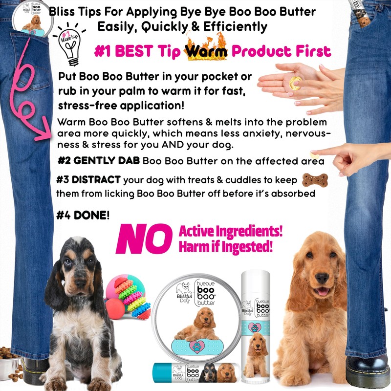 English Cocker Spaniel Boo Boo Butter, 0.15-Ounce