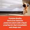 Layla Mattress Protector, Liquid Proof Mattress Pad Barrier | Breathable