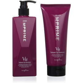 Napura Imprime Volume Up Shampoo 9.5 fl oz (280 ml) & Volume Up Treatment, 7.1 oz (200 g) Set