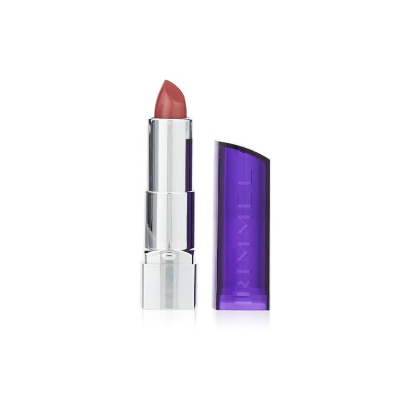 Rimmel London Moisture Renew Lipstick, 220 Heather Shimmer, 4 g
