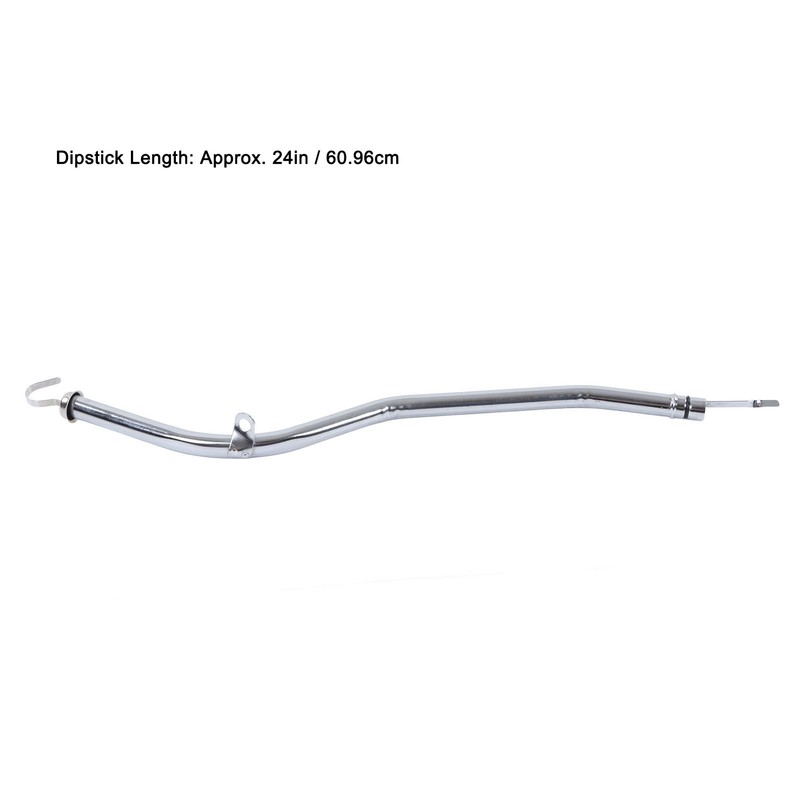 24in Transmission Oil Dipstick Stainless Steel Accurate Measuring Tool for