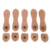 5 Set Leather Snap Buckles Soft Wearable DIY Sewing Leather
