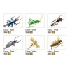 Set Moscas Para Pesca Agua Dulce Terrestrial 6 Pzas Yazhida