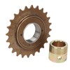 Bike Freewheel Adapter Set Professional 24T Single Speed Freewheel 24mm