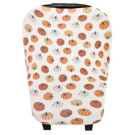 Copper Pearl Multi-Use Cover: Car Seat Covers, Nursing Cover, and Stroller Cover for Sun - Stretchy Fabric, All-Season Use, Stylish Designs, Easy Access for Moms - Karver