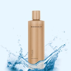 MOEHAIR hair mask deep conditioning protein and shea butter infused (12 Fl Oz). Color safe hair mask. Deep conditioner for dry, damaged hair. Sulfate and paraben free. Made in USA