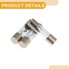 Partuto 5 Pcs 80A Universal AGU Fuse - Metal Glass