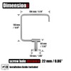 JQK Towel Ring, Stainless Steel Square Ring Towel Holder for