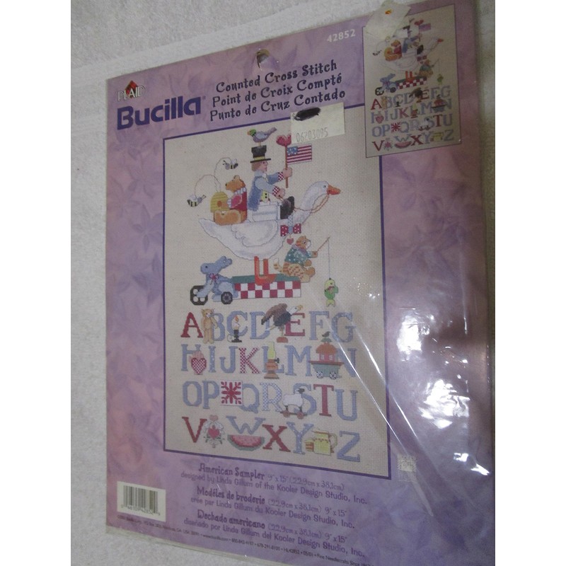 Bucilla American Sampler Cross Stitch Kit