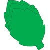 Green Leaf Large Single Color Creative Cut-Outs, 5.5" x 5.5",