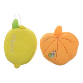 VICASKY 2 Pack Sponge Shower Scrubbers Boys and Girls Bath Balls Cartoon Shower Balls for Children