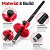 Woodworking Wheel Marking Gauge, Aluminum Alloy Wood Scriber for Precision
