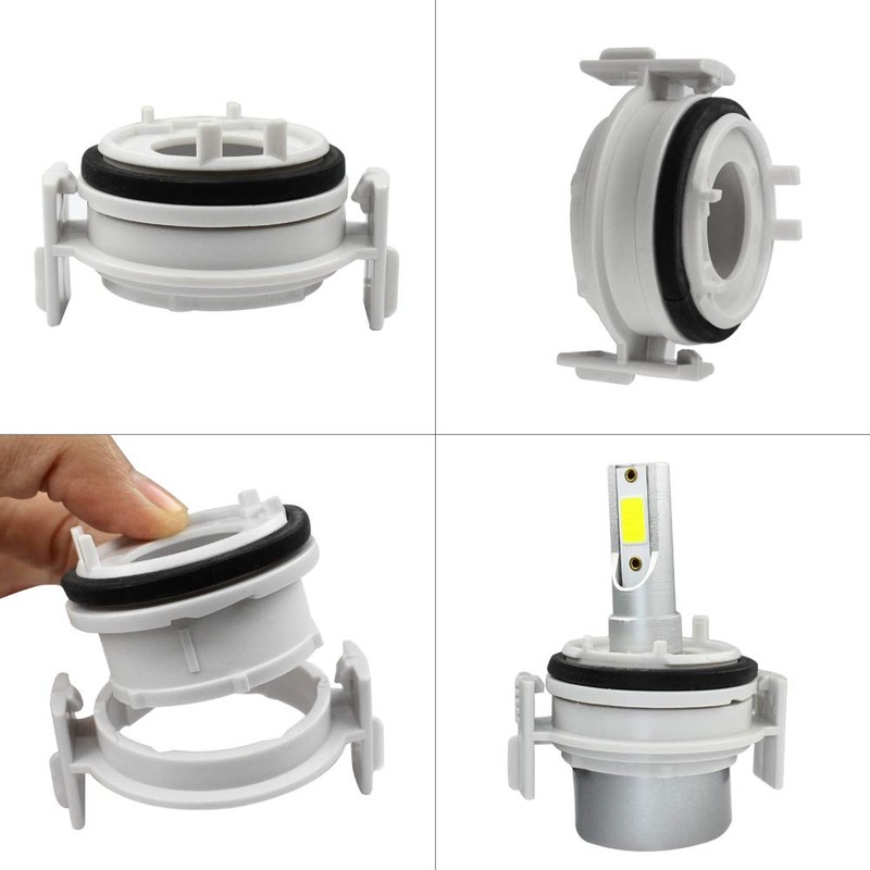 HUIQIAODS H7 HID LED Headlight Bulb Adapter Base Holder Socket