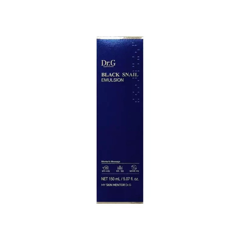 Dr.G 닥터지 블랙 스네일 에멀전 150ml 메마른 피부를 촉촉하게 케어