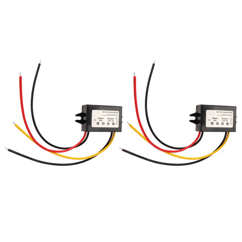 DC to DC Converter 18‑40V to 12V 3A 36W IP68