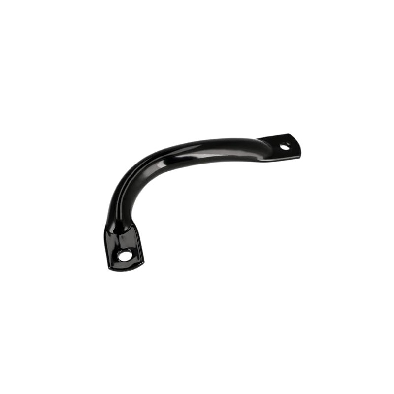 Exhaust Strut Short Enduro Steel Black PPB - Simson S51E,