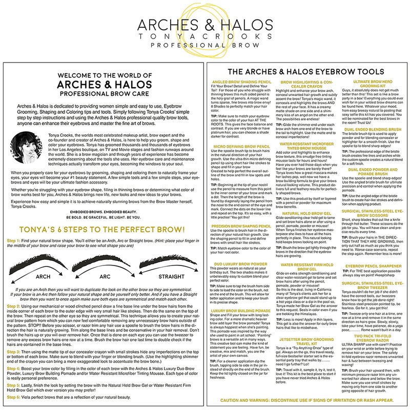 Arches & Halos Luxury Brow Building Pomade - Eyebrow Gel