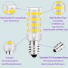 GFLSD E14 LED Bulbs Dimmable,4W 120V 350LM T4 40W Halogen