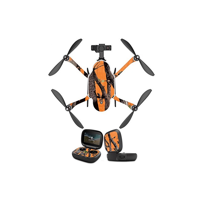 MightySkins Skin Compatible with GoPro Karma Drone Headphones wrap Cover