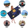 Zomer Beach Towel Large 90 x 180 cm Quick-Drying Microfibre