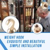 HQPARRTS for Grandfather Clock Weight Shell Hook and Nut Set