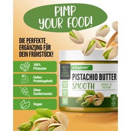 Pistachio Butter - 300 g Natural Pistachio Cream without Additives from 100% Pistachios - High Protein Pistachio Paste - Creamy Pistachio Paste without Additives of Salt, Oil or Palm Fat - Vegan
