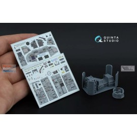 Quinta Studio QTSQDS32230R 1:32 Quinta Studio 3D Decal - Tornado IDS + Resin Parts Italian