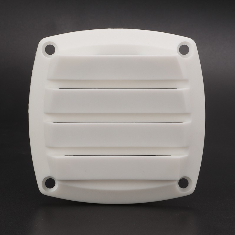 Round Boat Louver Marine Exhaust Air Plastic Vent Straight Through
