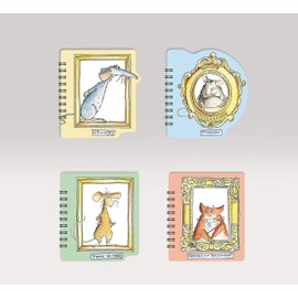 Die Muskeltiere - konturgestanzte Notizblöcke: mit 48 Seiten und Spiralbindung