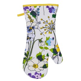 Ulster Weavers - Wild Meadow Gauntlet Oven Glove (37 x 20cm) - 100% Cotton - 1 Qty - Wildlife Floral Oven Glove Heat Resistant - Washable - Oven Glove with Flowers - Kitchen Accessories/Kitchen Gifts