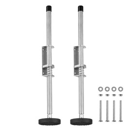 Happybuy Ladder Levler, 23.4 inch Steel 550lbs Load Ladder Leveling Tool,Pitch Hopper, Stair Ladder Stabilizer with Storage,Easy to Use for All Surfaces, Extension Ladder Accessories for Uneven Ground