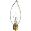 Satco Products S3774 120-Volt 25CA8 Candelabra Base Clear Light Bulb
