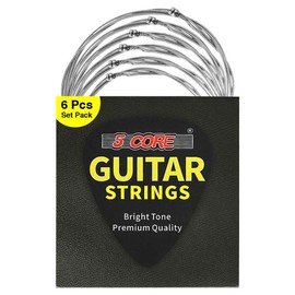 5 Core Electric Guitar Strings for 6 String Guitars Nickel Plated Steel Cuerdas Para Guitarra