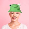 Cute Frog Bucket Hats Fisherman Cap Summer Beach Sun Protection