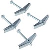 Merriway BH02495 (4 Pcs) Wing Spring Toggle with Machine Screw