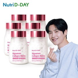NutriDay [뉴트리디데이] 시그니처 콜라겐 비오틴 (6병/12개월) [Nutri Day] Signature Collagen Biotin (6 Bottles/12 Months)