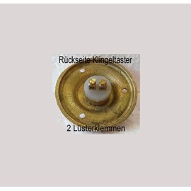 Gerlitzen K99P Brass Antique Old Shape Graf 1 Gründerzeit Door Bell Doorbell Door Bell Plate