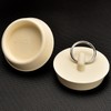 Hestya 4 Pieces Rubber Drain Stopper Set Bathtub Sink Stopper