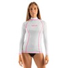 SEAC Women's Lady's Rash Guard T White, Long Sleeve, Sun