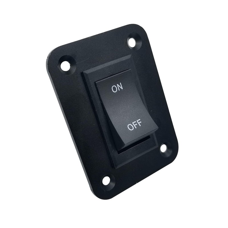 JT-HLM On-Off Switch 12V 20A, Panel 4Pin Rocker Switch DPST,
